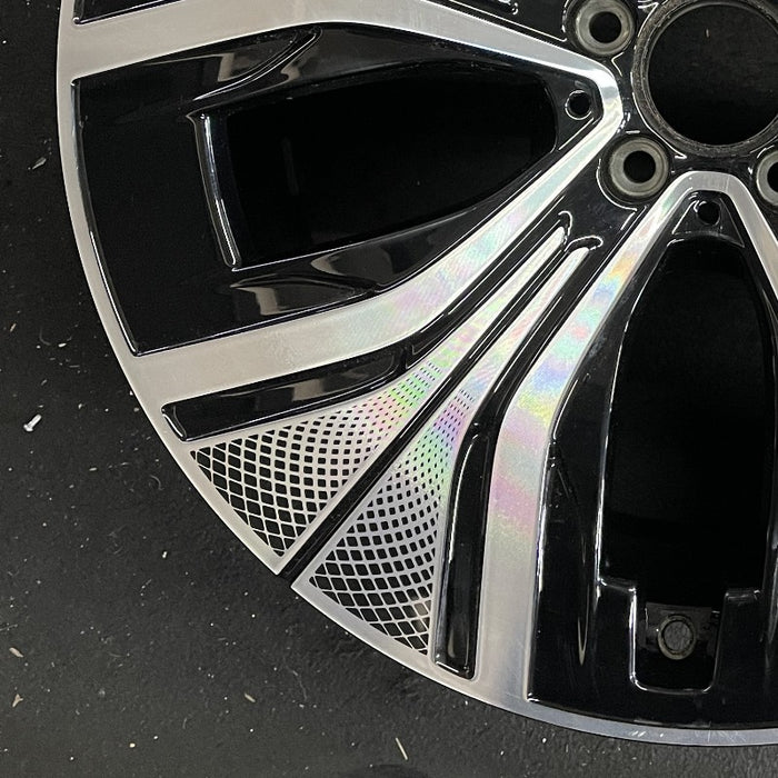 20" EQE-CLASS SUV 23-24 294 Type 20x8.5 5 spoke w/o mesh cut-outs; black - Additional View