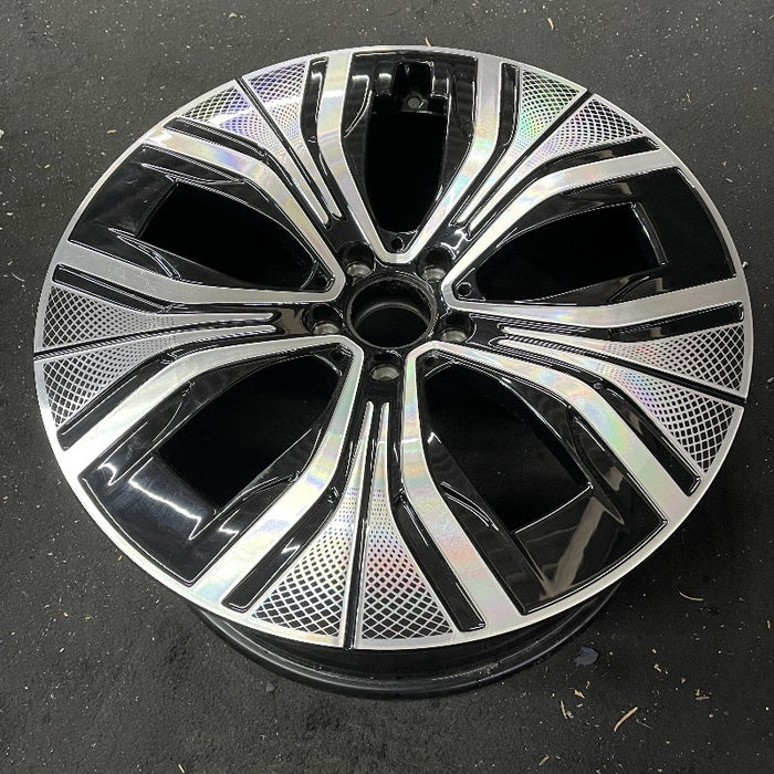 20" EQE-CLASS SUV 23-24 294 Type 20x8.5 5 spoke w/o mesh cut-outs; black - View 8