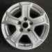 17" WRANGLER 18 VIN X , 17x7.5, , aluminum, straight spoke, w/recessed outer - Angle View