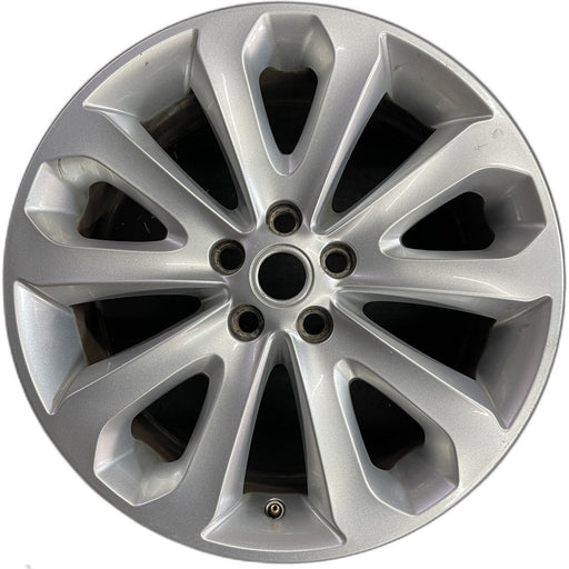 20" RANGE ROVER 13-17 , 20x8.5, , silver Original OEM Wheel Rim - Front View