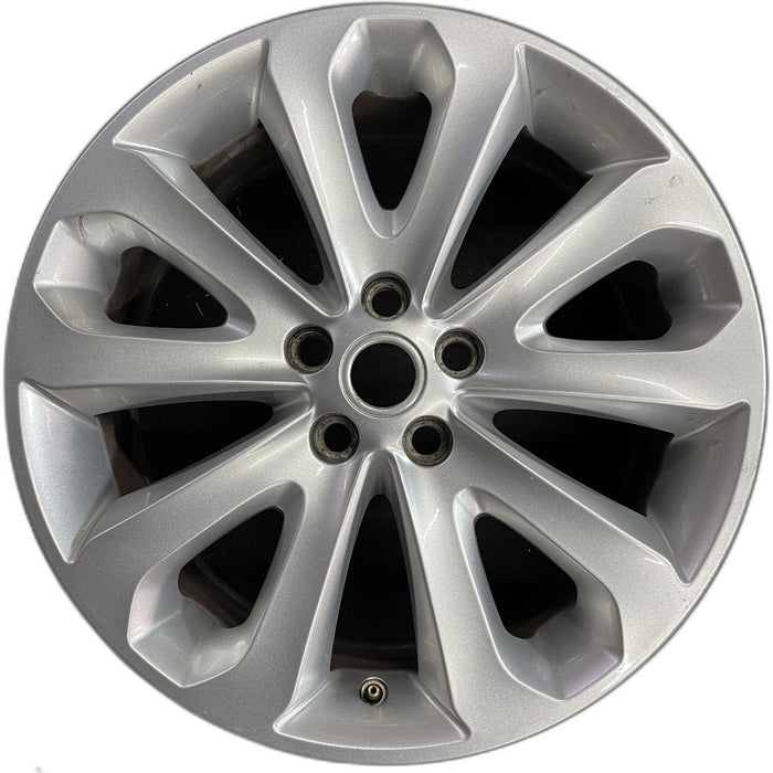 20" RANGE ROVER 13-17 , 20x8.5, , silver Original OEM Wheel Rim - Front View
