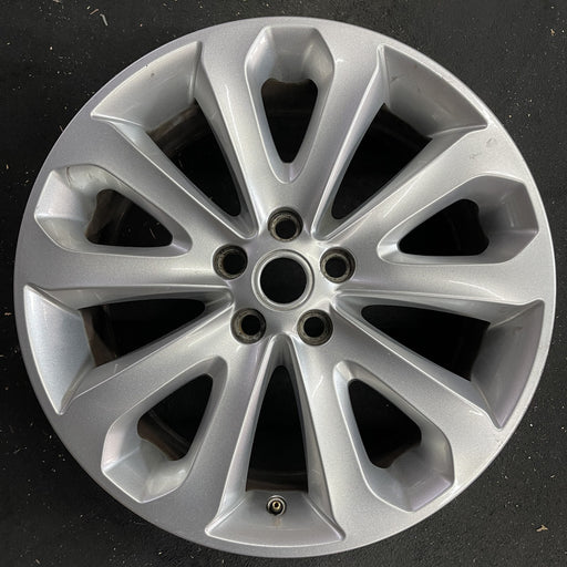 20" RANGE ROVER 13-17 , 20x8.5, , silver Original OEM Wheel Rim - Angle View