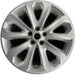 20" RANGE ROVER 13-17 , 20x8.5, , silver Original OEM Wheel Rim - Front View