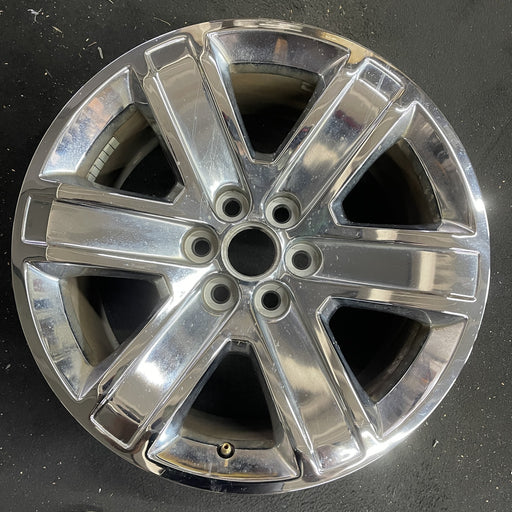 18" CANYON 16-17 18x8.5, 6 solid spokes Original OEM Wheel Rim - Angle View