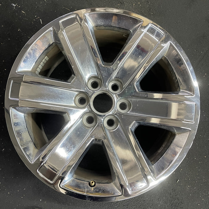 18" CANYON 16-17 18x8.5, 6 solid spokes Original OEM Wheel Rim - Angle View