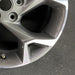 17" TRAX 24 17x7.5 gray opt Q7D Original OEM Wheel Rim - Back View