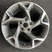 17" TRAX 24 17x7.5 gray opt Q7D Original OEM Wheel Rim - Front View