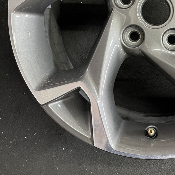 17" TRAX 24 17x7.5 gray opt Q7D Original OEM Wheel Rim - Additional View