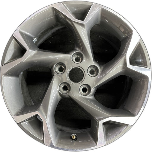 17" TRAX 24 17x7.5 gray opt Q7D Original OEM Wheel Rim - Front View