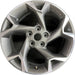 17" TRAX 24 17x7.5 gray opt Q7D Original OEM Wheel Rim - Front View