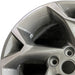 17" TRAX 24 17x7.5 gray opt Q7D Original OEM Wheel Rim - Angle View