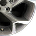 17" TRAX 24 17x7.5 gray opt Q7D Original OEM Wheel Rim - Close-Up Detail