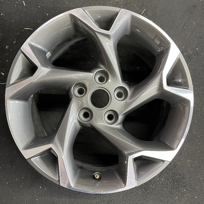 17" TRAX 24 17x7.5 gray opt Q7D Original OEM Wheel Rim - Additional View