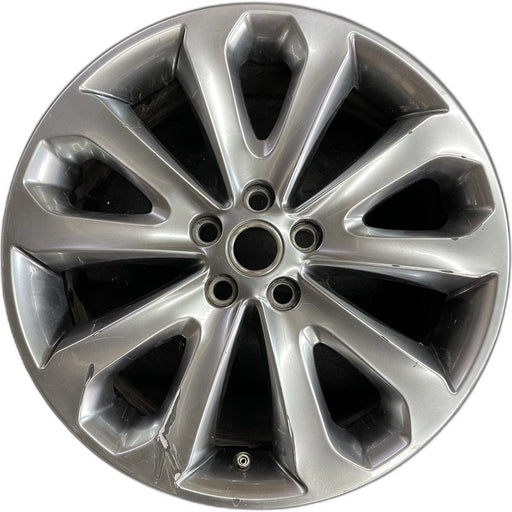 20" RANGE ROVER 13-17 , 20x8.5, , shadow chrome Original OEM Wheel Rim - Front View