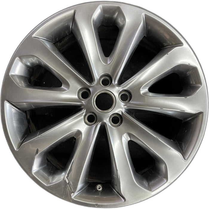 20" RANGE ROVER 13-17 , 20x8.5, , shadow chrome Original OEM Wheel Rim - Front View