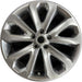 20" RANGE ROVER 13-17 , 20x8.5, , shadow chrome Original OEM Wheel Rim - Front View