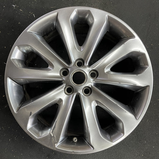 20" RANGE ROVER 13-17 , 20x8.5, , shadow chrome Original OEM Wheel Rim - Angle View