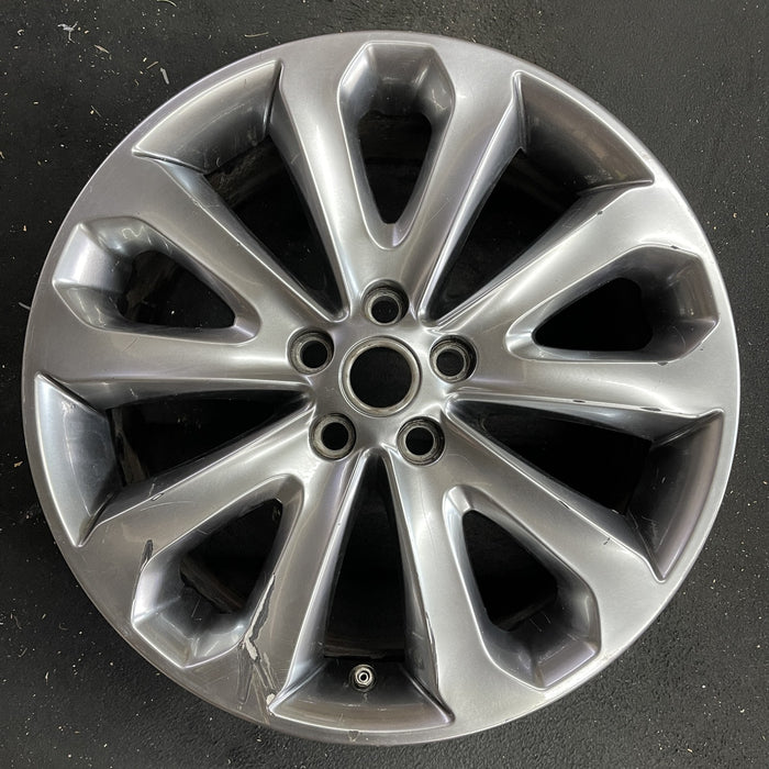 20" RANGE ROVER 13-17 , 20x8.5, , shadow chrome Original OEM Wheel Rim - Angle View