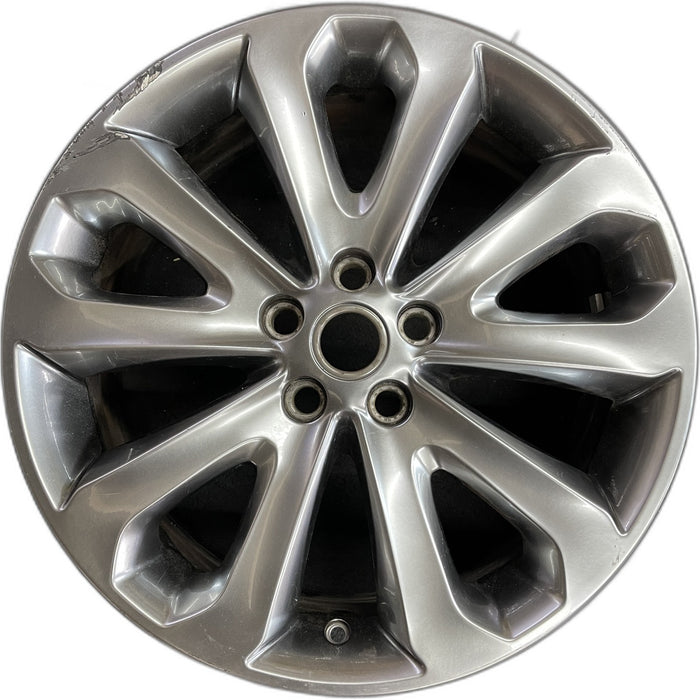 20" RANGE ROVER 13-17 , 20x8.5, , shadow chrome Original OEM Wheel Rim - Front View