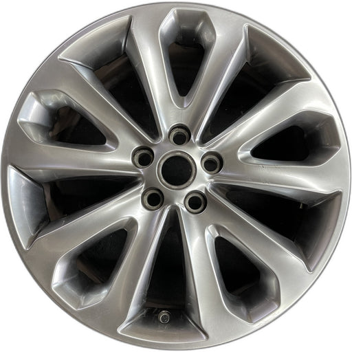 20" RANGE ROVER 13-17 , 20x8.5, , shadow chrome Original OEM Wheel Rim - Front View