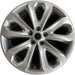 20" RANGE ROVER 13-17 , 20x8.5, , shadow chrome Original OEM Wheel Rim - Front View