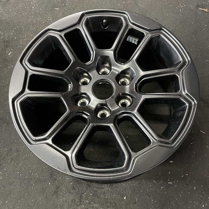 18" DODGE 1500 PICKUP 25 18x8, , 12 holes Original OEM Wheel Rim - Close-Up Detail