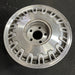 16" DEVILLE 97 16x7 , 32 rib, brushed finish Original OEM Wheel Rim - Side Profile