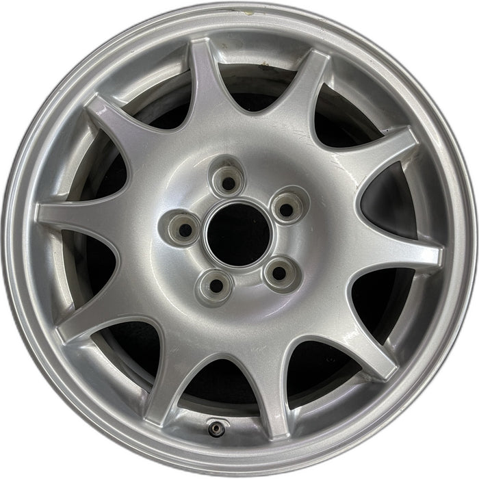 16" SAAB 9-5 99-01 16x6.5 , 10 spoke Original OEM Wheel Rim - Front View
