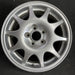 16" SAAB 9-5 99-01 16x6.5 , 10 spoke Original OEM Wheel Rim - Angle View