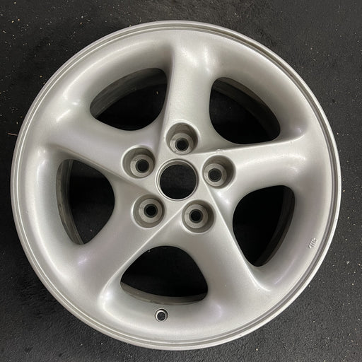 16" PROBE 93-94 16x7, straight spokes, L. Original OEM Wheel Rim - Angle View