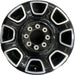 20" FORD F250SD PICKUP 23-24 20x8, , solid spoke, black, slotted spoke Original - Front View
