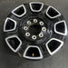 20" FORD F250SD PICKUP 23-24 20x8, , solid spoke, black, slotted spoke Original - Side Profile