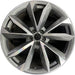 21" AUDI SQ7 20-22 , 5 spoke, V spoke Original OEM Wheel Rim - Front View