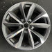 21" AUDI SQ7 20-22 , 5 spoke, V spoke Original OEM Wheel Rim - Angle View