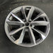 21" AUDI SQ7 20-22 , 5 spoke, V spoke Original OEM Wheel Rim - Side Profile