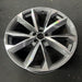 21" AUDI SQ7 20-22 , 5 spoke, V spoke Original OEM Wheel Rim - Close-Up Detail