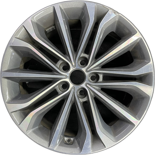 18" G80 17 18x8 Original OEM Wheel Rim - Front View