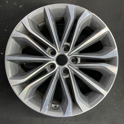 18" G80 17 18x8 Original OEM Wheel Rim - Angle View