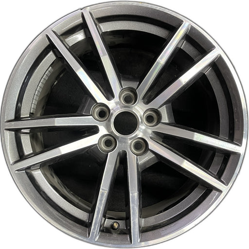 18" MUSTANG 15 18x8 , 10 spoke Original OEM Wheel Rim - Front View