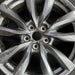 18" MAZDA CX-9 17-18 aluminum 18x8 dark silver Original OEM Wheel Rim - Angle View