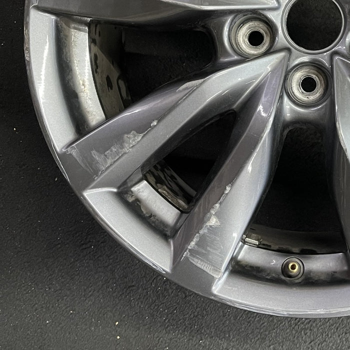 18" MAZDA CX-9 17-18 aluminum 18x8 dark silver Original OEM Wheel Rim - Additional View