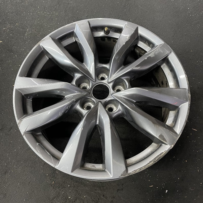 18" MAZDA CX-9 17-18 aluminum 18x8 dark silver Original OEM Wheel Rim - View 8
