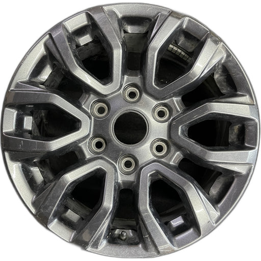 17" RANGER 19-22 17x8, , dark gray, , V spoke Original OEM Wheel Rim - Front View