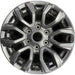17" RANGER 19-22 17x8, , dark gray, , V spoke Original OEM Wheel Rim - Front View