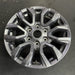 17" RANGER 19-22 17x8, , dark gray, , V spoke Original OEM Wheel Rim - Side Profile
