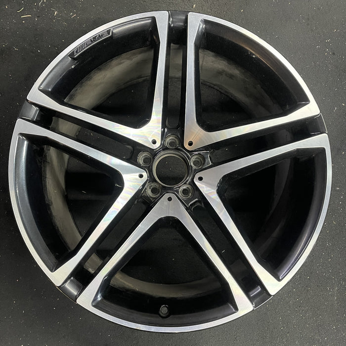 22" MERCEDES GLE-CLASS 16 292 Type, , GLE450, 22x11, 10 spoke Original OEM - Angle View