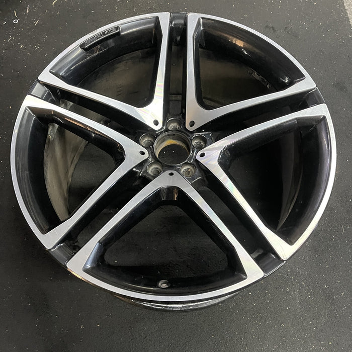 22" MERCEDES GLE-CLASS 16 292 Type, , GLE450, 22x11, 10 spoke Original OEM - Side Profile
