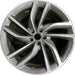 20" XF 16-20 20x8.5 , 5 double spoke, turbine Original OEM Wheel Rim - Front View