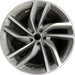 20" XF 16-20 20x8.5 , 5 double spoke, turbine Original OEM Wheel Rim - Front View