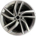 20" XF 16-20 20x8.5 , 5 double spoke, turbine Original OEM Wheel Rim - Front View